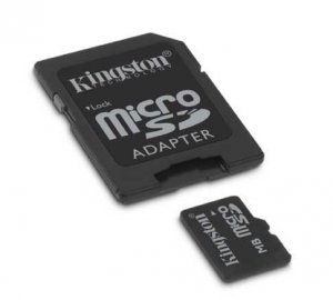 obrázek - 2GB Micro Secure Digital Card (SD) Kingston adapt.