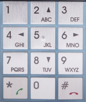 obrázek - 2N® IP Vario, náhradní numerická klávesnice s šipkami pro interkom s displejem