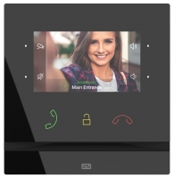 obrázek - 2N® Indoor Compact, vnitřní video jednotka, 4.3“ barevný displej, HD audio, PoE, barva černá