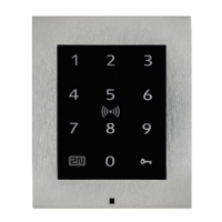 obrázek - 2N® Access Unit 2.0 Touch keypad a RFID, IP čtečka 125 kHz, 13,56 MHz, NFC, bez rámečku