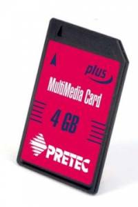 obrázek - 4.0GB karta MultiMedia 150x (MMC+), Pretec