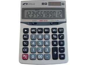 obrázek - Kalkulátor Apollo ASD-1812, stolní, 12 big digit, dual power