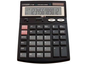 obrázek - Kalkulátor CITIZEN CT-666, stolní, 12 big digit, TAX, dual power