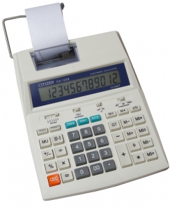 obrázek - Kalkulátor CITIZEN CX-123II, s tiskem, 12 digit LCD, 2 color, TAX, MU, LOCAL