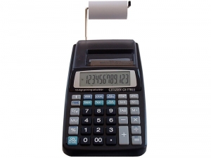 obrázek - Kalkulátor CITIZEN CX-77, s tiskem, 12 digit LCD, Rubber Key, TAX, LOCAL, Calendar&Time