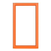 obrázek - 2N® Safety, krycí rámeček, oranžový (Analog/IP)